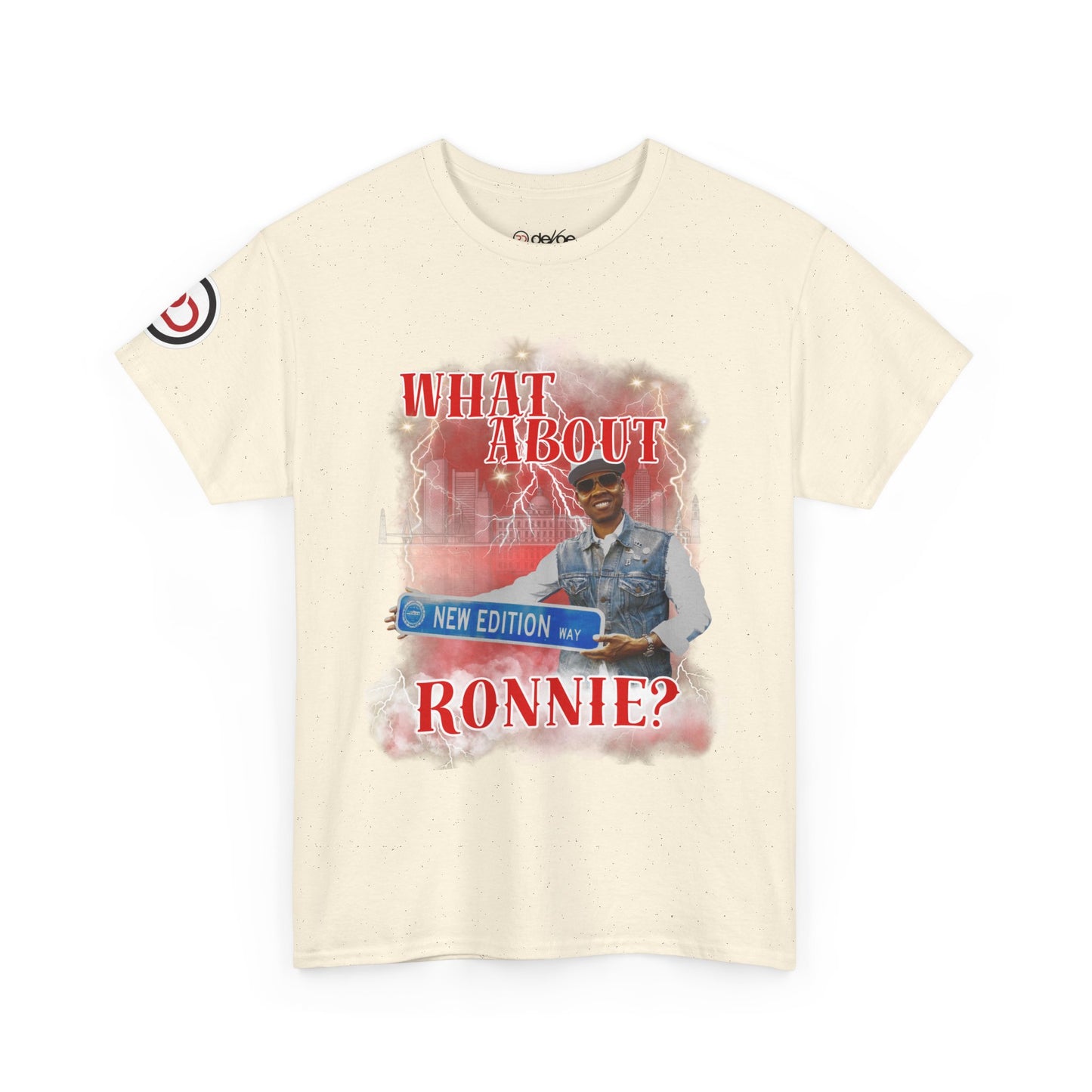 What About Ronnie? Graphic Tee — Retro Movie Poster Design