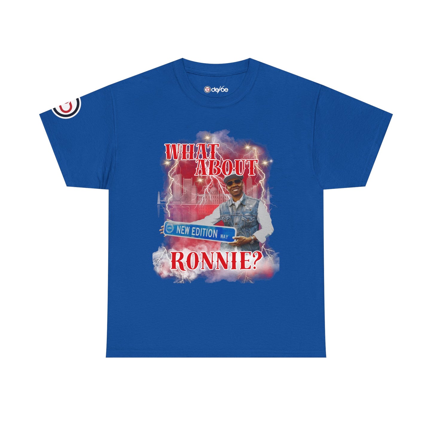 What About Ronnie? Graphic Tee — Retro Movie Poster Design