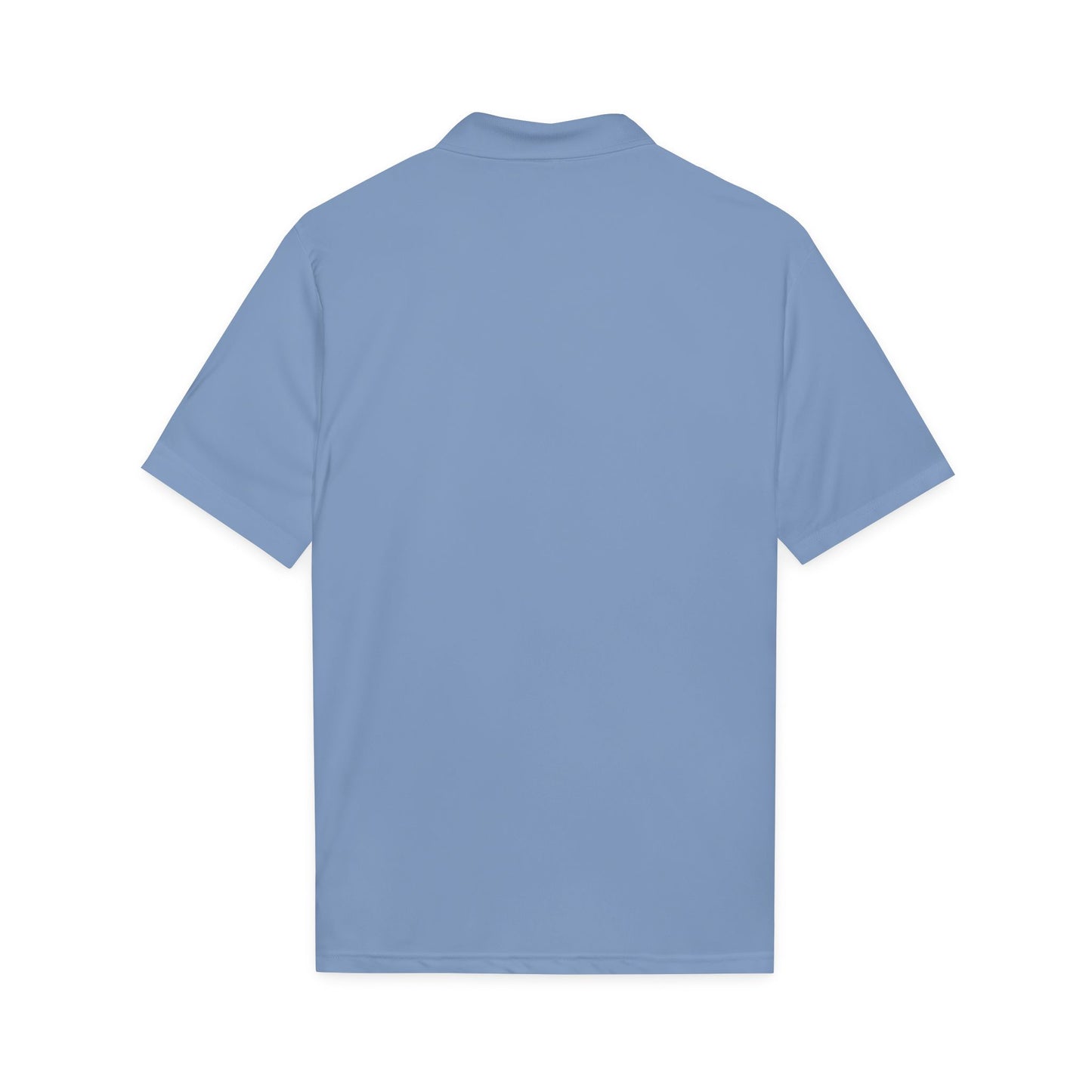 Embroidered Red Circle Logo Polo Shirt