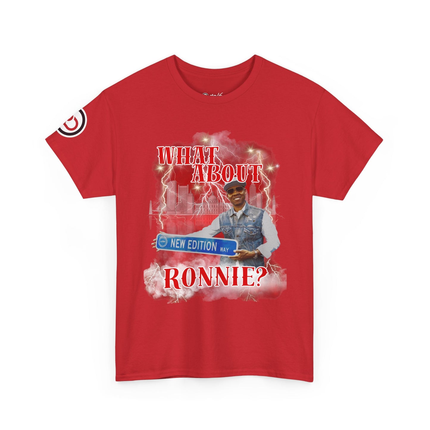 What About Ronnie? Graphic Tee — Retro Movie Poster Design