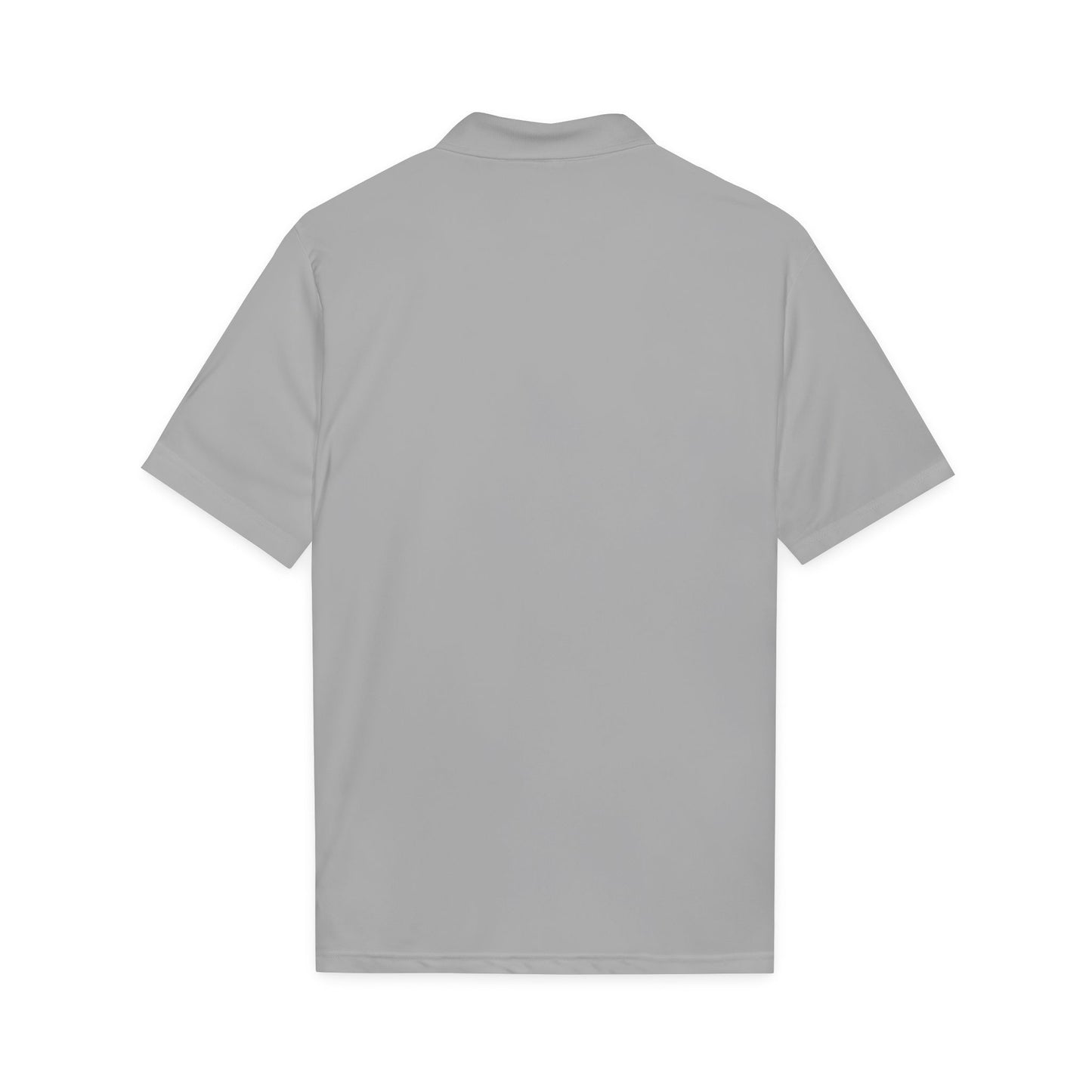 Embroidered Red Circle Logo Polo Shirt