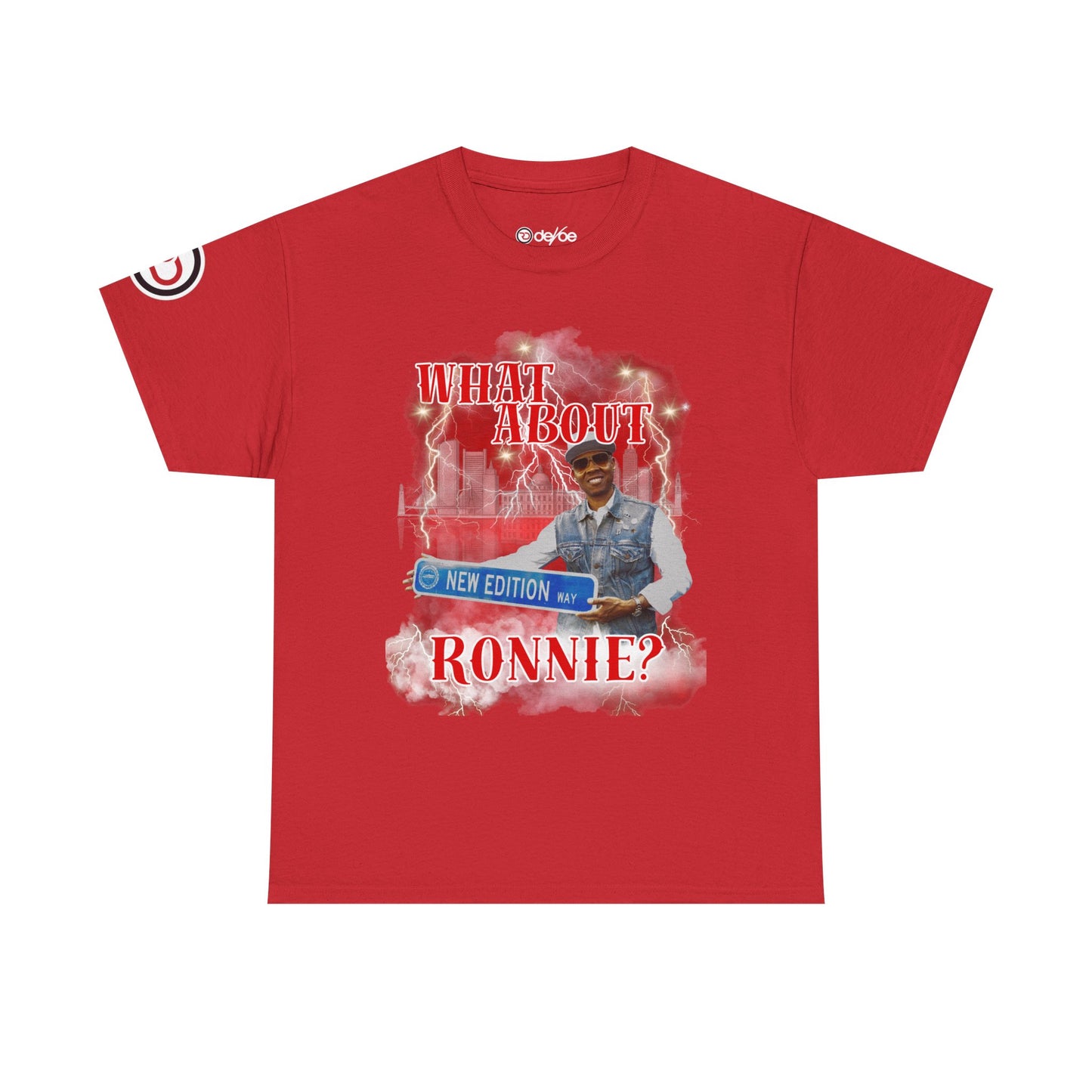 What About Ronnie? Graphic Tee — Retro Movie Poster Design