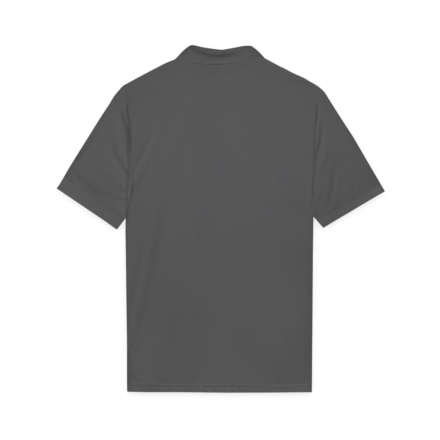 Embroidered Red Circle Logo Polo Shirt