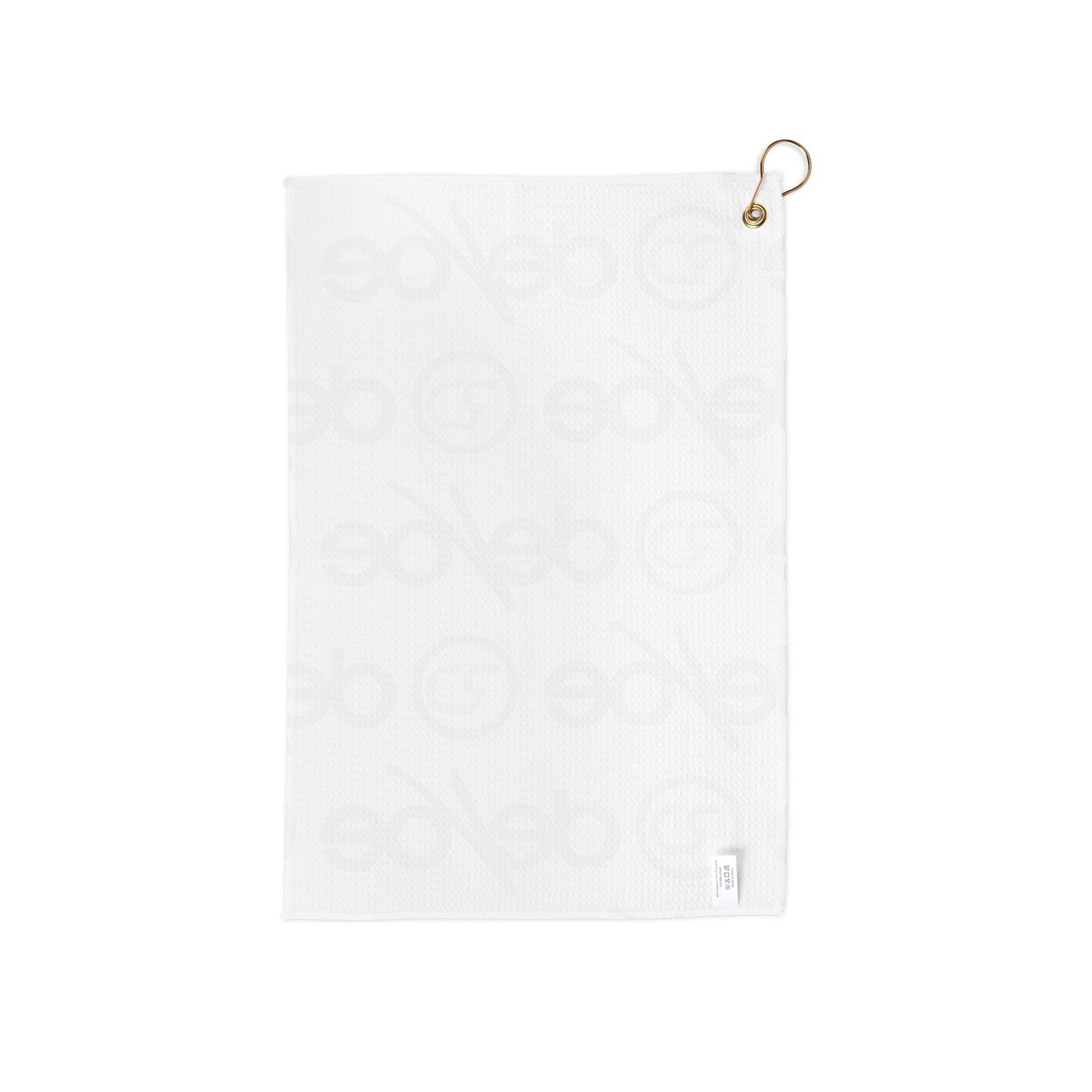 Logo Golf Towel — Branded DeVoe Performance Golf Towel with Clip Ring