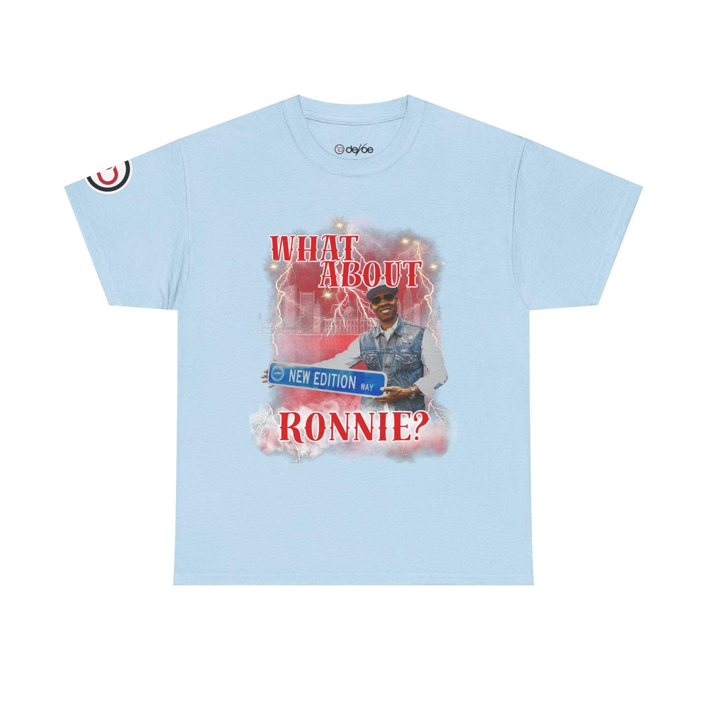 What About Ronnie? Graphic Tee — Retro Movie Poster Design