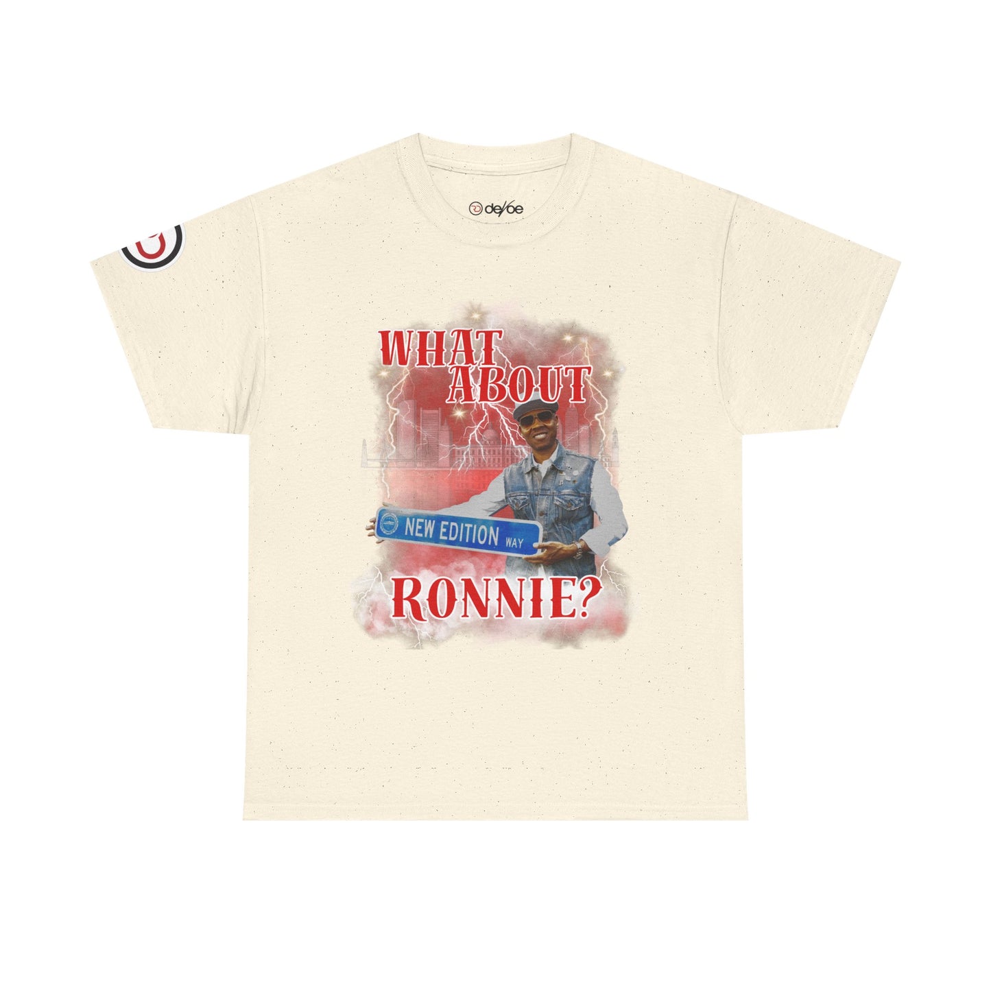 What About Ronnie? Graphic Tee — Retro Movie Poster Design