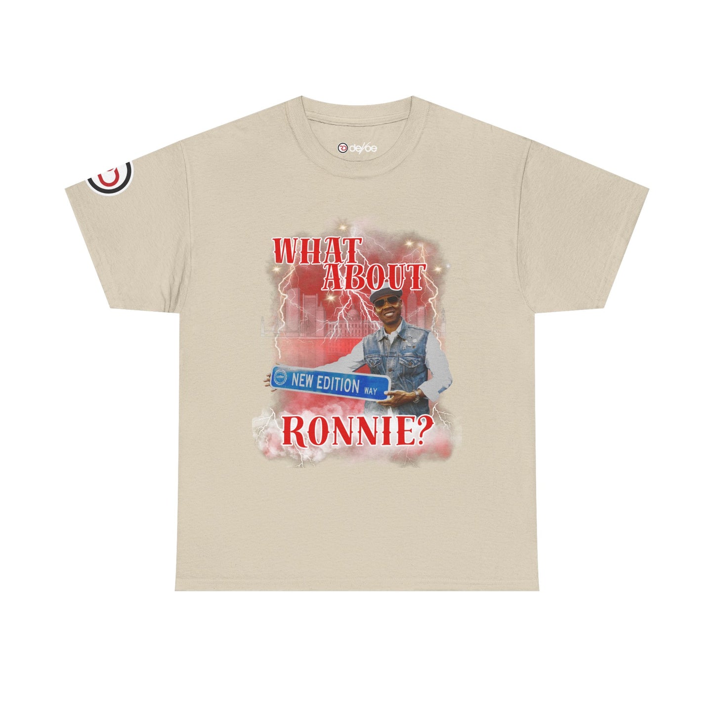 What About Ronnie? Graphic Tee — Retro Movie Poster Design