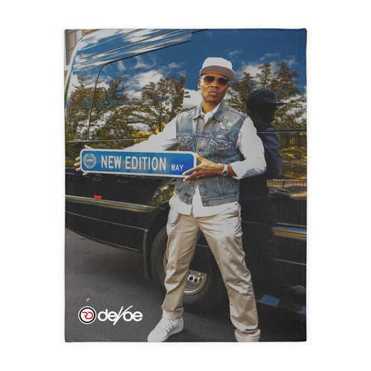 Velveteen Microfiber Blanket – New Edition Street Style Photo Throw